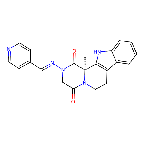 C21H19N5O2 structure