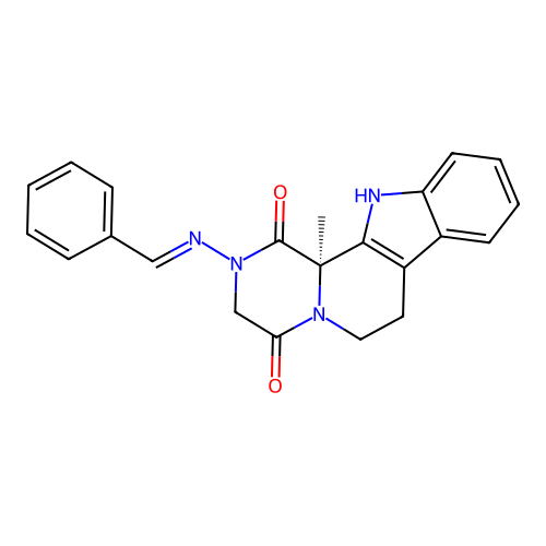 C22H20N4O2 structure