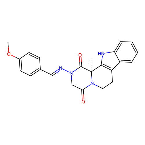C23H22N4O3 structure