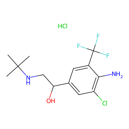 Mabuterol Hydrochloride structure