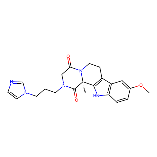 C22H25N5O3 structure