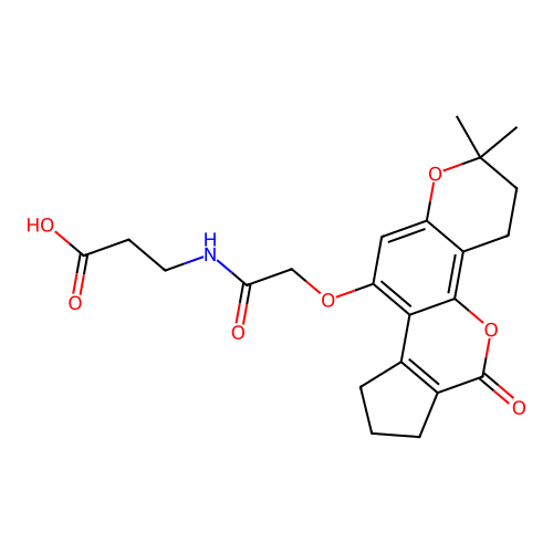 C22H25NO7 structure