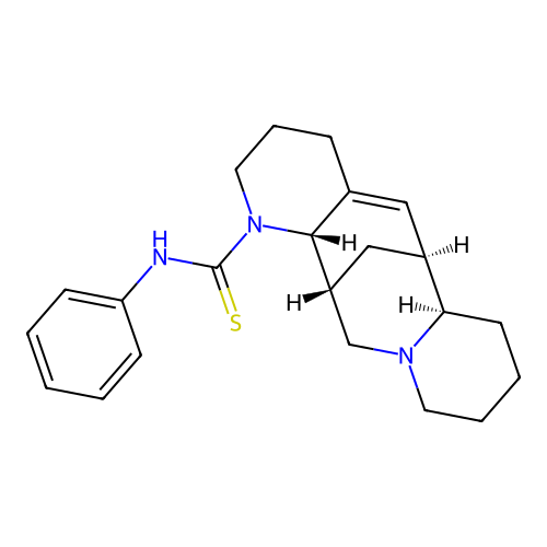 C22H29N3S structure