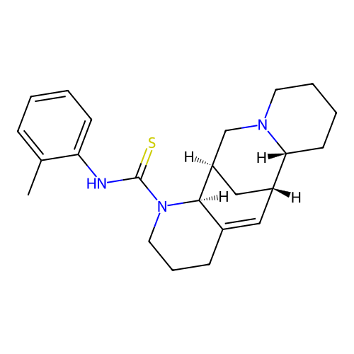 C23H31N3S structure