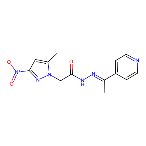 C13H14N6O3 structure