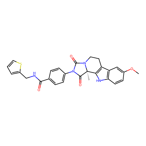 C27H24N4O4S structure