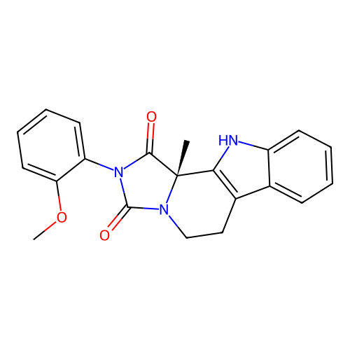 C21H19N3O3 structure