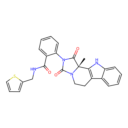 C26H22N4O3S structure