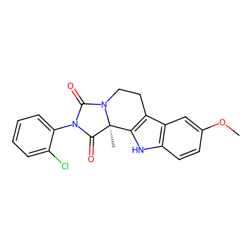 C21H18ClN3O3 structure