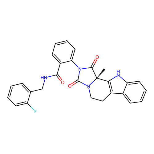 C28H23FN4O3 structure