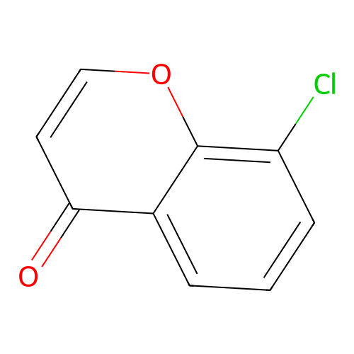 8-chloro-4H-chromen-4-one structure