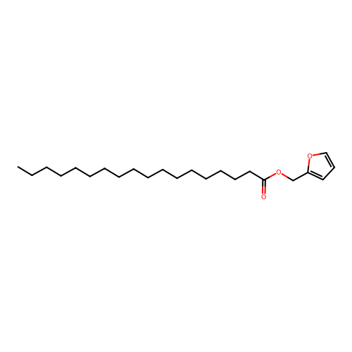 Furfuryl octadecanoate structure