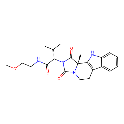 C22H28N4O4 structure