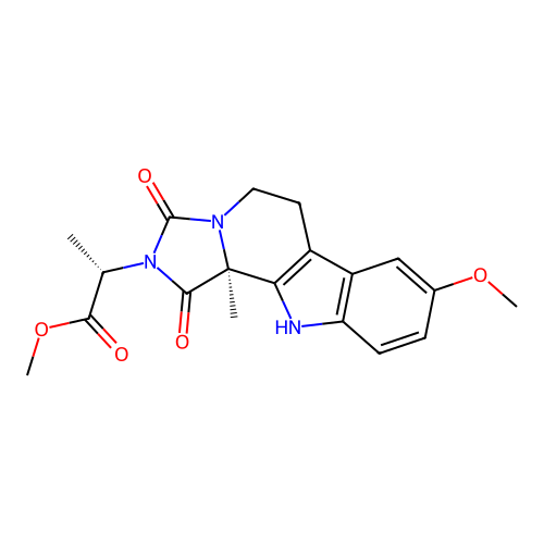 C19H21N3O5 structure