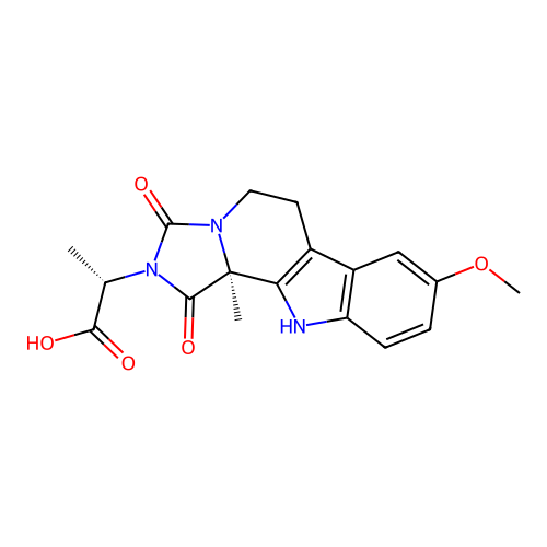 C18H19N3O5 structure