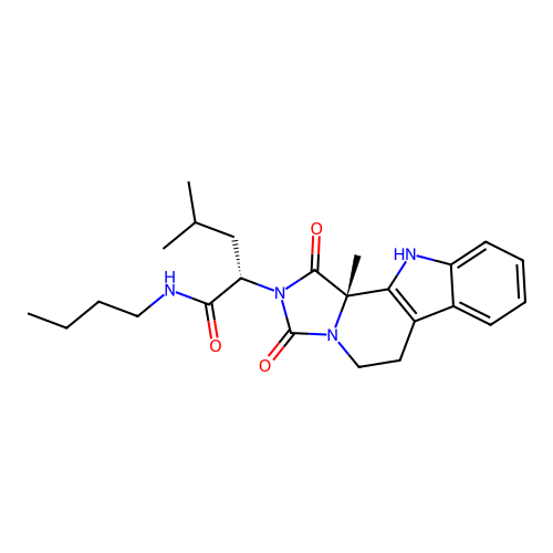C24H32N4O3 structure