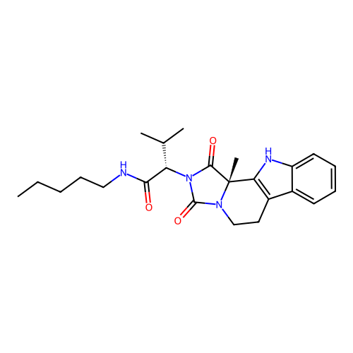 C24H32N4O3 structure