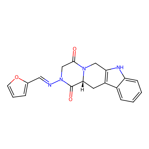 C19H16N4O3 structure