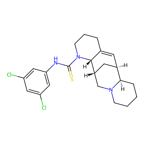 C22H27Cl2N3S structure