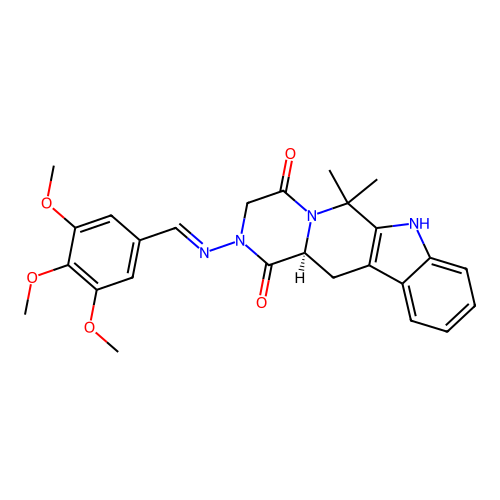 C26H28N4O5 structure
