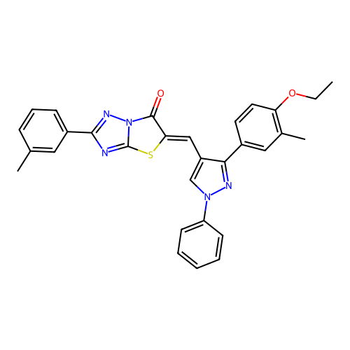 C30H25N5O2S structure