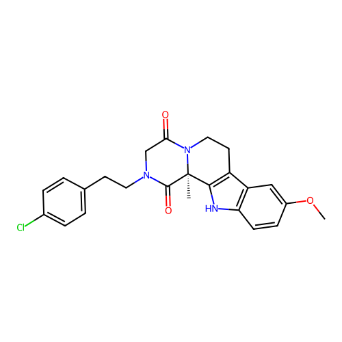 C24H24ClN3O3 structure