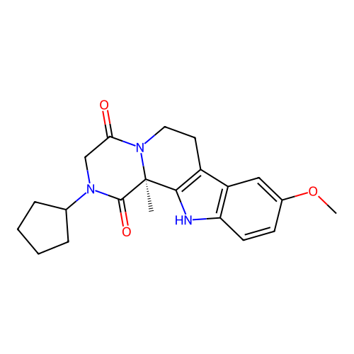 C21H25N3O3 structure