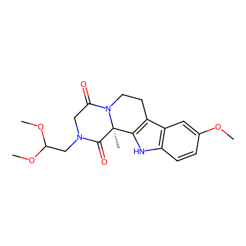C20H25N3O5 structure