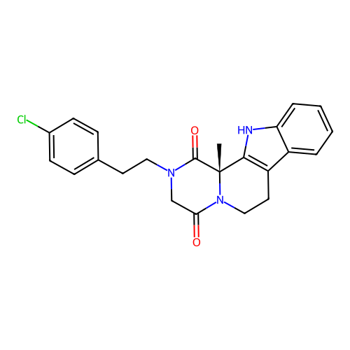 C23H22ClN3O2 structure