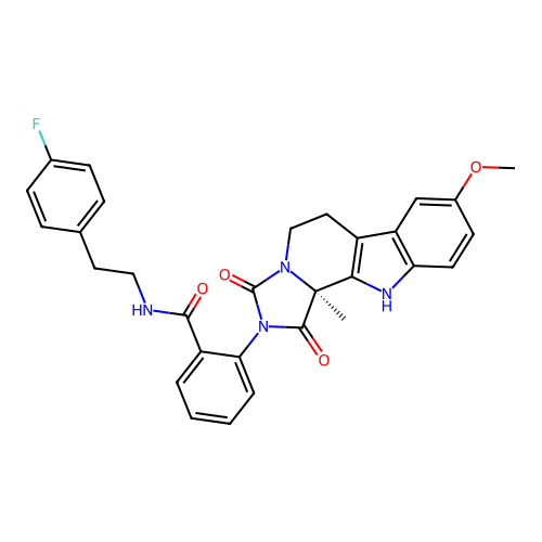 C30H27FN4O4 structure