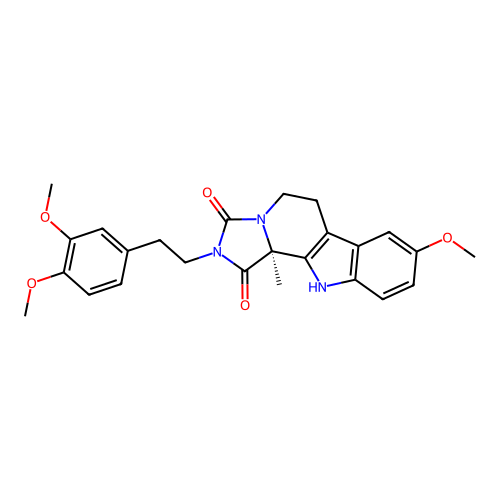 C25H27N3O5 structure