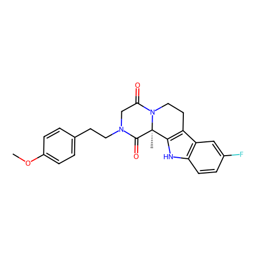 C24H24FN3O3 structure