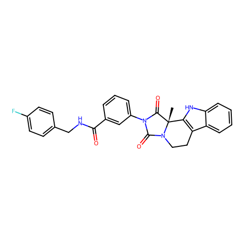 C28H23FN4O3 structure