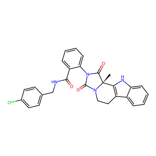 C28H23ClN4O3 structure