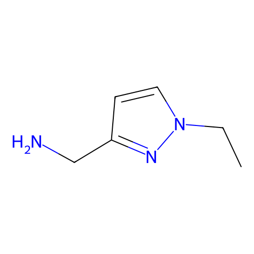 1-Ethyl-1H-pyrazole-3-methanamine structure
