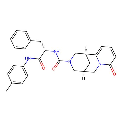 C28H30N4O3 structure