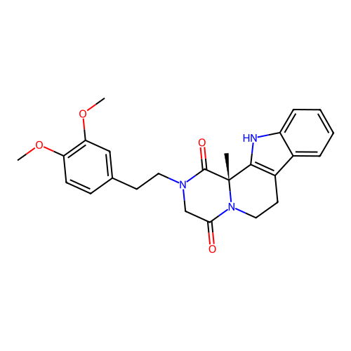 C25H27N3O4 structure