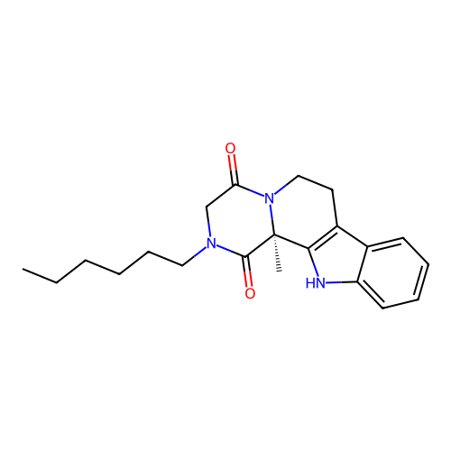 C21H27N3O2 structure