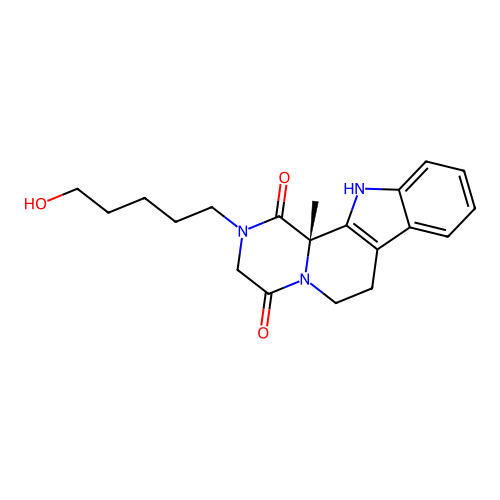 C20H25N3O3 structure