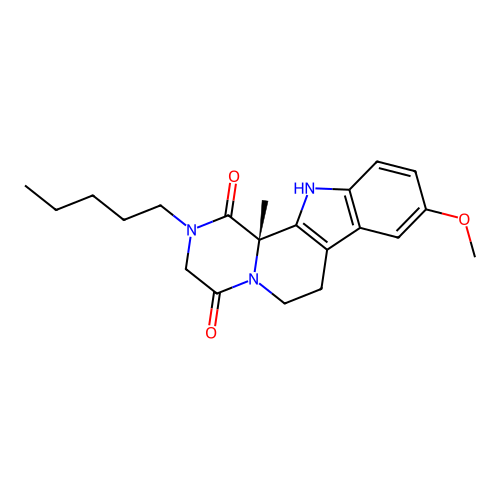 C21H27N3O3 structure