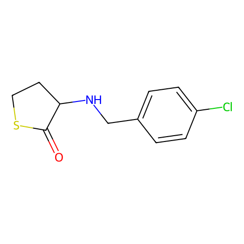 3-((4-Chlorobenzyl)amino)dihydrothiophen-2(3H)-one structure