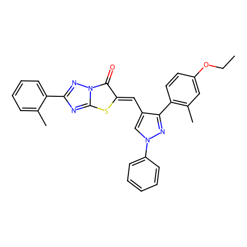 C30H25N5O2S structure