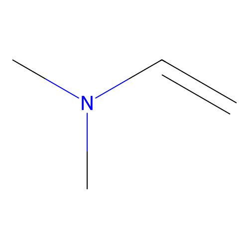 N,N-dimethylethenamine structure