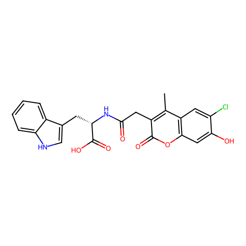 C23H19ClN2O6 structure