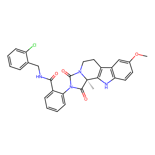 C29H25ClN4O4 structure