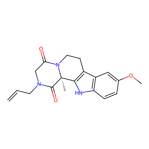 C19H21N3O3 structure