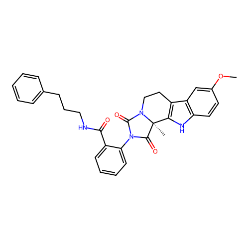 C31H30N4O4 structure