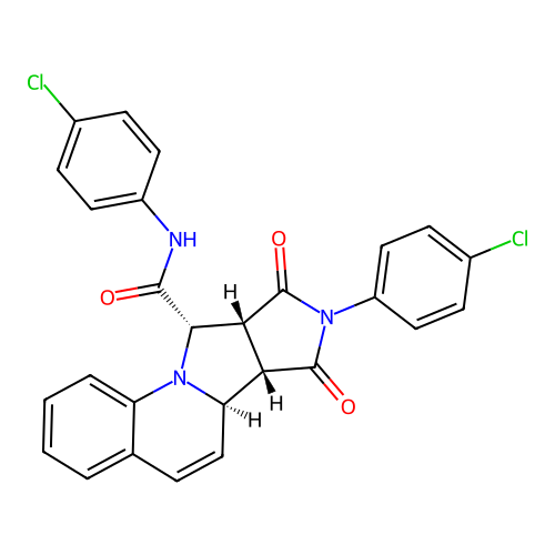 C27H19Cl2N3O3 structure