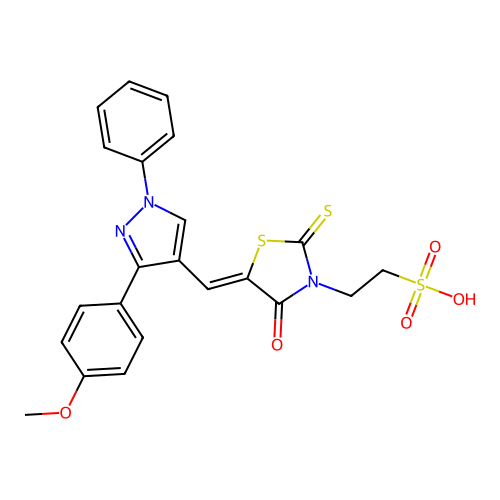 rhodanine derivative, 40 structure