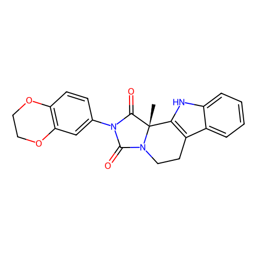 C22H19N3O4 structure